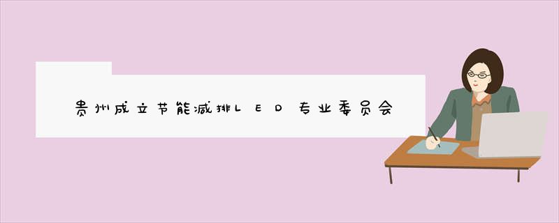 贵州成立节能减排LED专业委员会