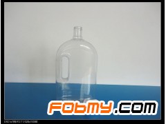 东莞吹塑厂家 东莞塑料厂家 2.2L透明塑料瓶 消毒水瓶图1