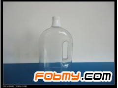 东莞吹塑厂家 东莞塑料厂家 2.2L透明塑料瓶 消毒水瓶图2