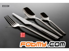 R333 yayoda刀叉餐具 不锈钢酒店用品 西餐具图1