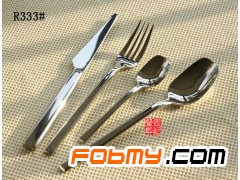 R333 Yayoda出口外贸精锻西餐刀叉勺 不锈钢餐具图3