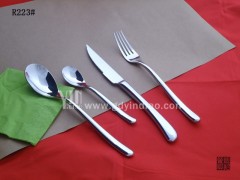 [供应] 圣诞刀叉餐具广告促销套装餐具 银貂餐具批发厂图1