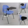 培训椅子带写字板可侧翻写字椅加厚型一体课桌椅广东厂家直销