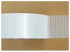 专业供应玻璃纤维双面胶带   纤维条纹双面胶图1