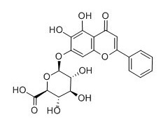 黄芩苷对照品，黄芩苷供应图1