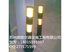 张家港固定式路障价格上海交通立柱厂家无锡生产反光路障规格图1