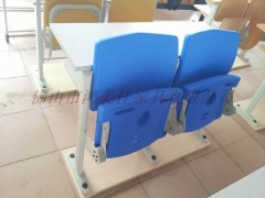 报告厅常用课桌椅，广东鸿美佳工厂生产制造报告厅课桌椅图1