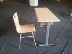 钢木小学生课桌椅，广东鸿美佳厂家批发钢木小学生课桌椅图1