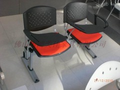 会议培训排椅，带写字板会议培训排椅广东鸿美佳厂家定制图1
