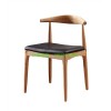 餐椅 水曲柳材质餐椅皮价格 实木餐椅牛角椅餐椅 典艺坊供