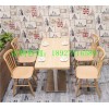 深圳家具厂家卖餐桌椅 实木原木色定制各种尺免费送货安装 典艺