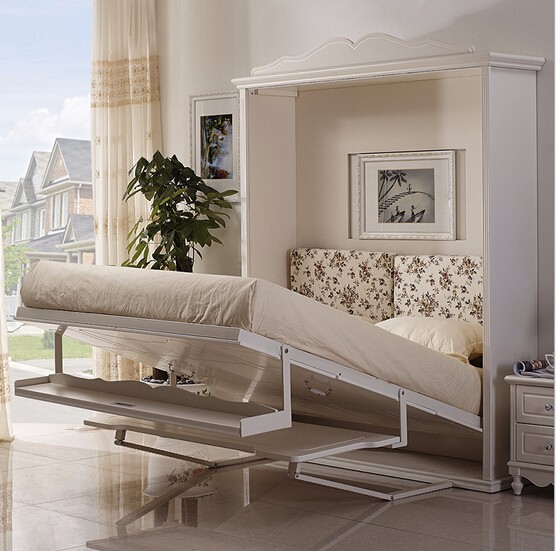 佛山禾灿品牌隐形床 五年质保 壁柜床 多功能床 HC-G 1 壁柜床尺寸可定制 小户型家具