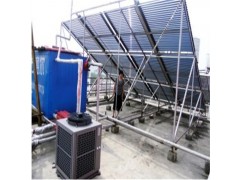无锡东降派出所2台5匹奥栋空气能机组12组太阳能热水工程图1
