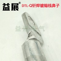 ,镀锡双孔钎焊端子,DTLQ-35铜铝线鼻子