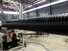 钢带增强螺旋波纹管生产线|大口径排污管材设备图3