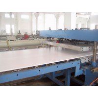 PVC中空橱柜板生产线 木塑发泡板生产线
