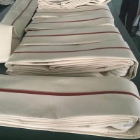 13个铁圈硬帆布散装机伸缩除尘布袋双层内缩管
