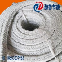 硅酸铝盘根1200度高温密封盘根硅酸铝纤维绳盘根