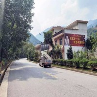 湖北武汉刷墙广告公司,武汉公路养护标语发挥想象力