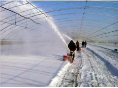 先进的小型扫雪机  不但清扫了积雪  好营造了美丽的城市图1