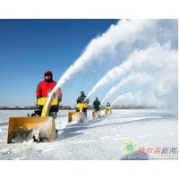 小型防滑扫雪机 走一趟雪就没了  小型手扶扫雪机在线作业