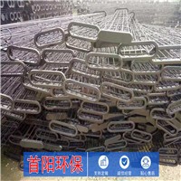 水泥厂8米椭圆形除尘骨架异形滤袋笼骨架定做尺寸
