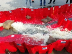 苏州居民小区湍急水流组合式挡水板 