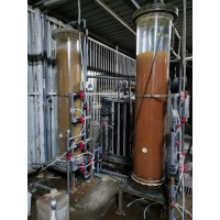 透明亚克力树脂柱混床阴阳离子层析柱交换柱有机玻璃离子交换柱