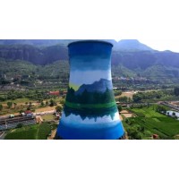 邢台冷却塔防腐美化 邢台手绘墙素材