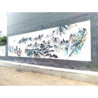 唐山烟囱冷却塔美化 唐山外墙手工墙画发布