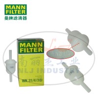 MANN-FILTER曼牌燃滤WK31/4(10)燃油滤芯