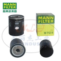 MANN-FILTER曼牌机油滤清器W712/4机油滤芯