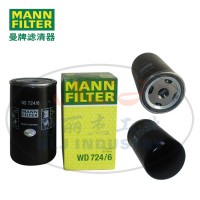 MANN-FILTER曼牌机油滤清器、机油滤芯WD724/6