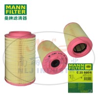 MANN-FILTER曼牌滤清器空滤C25860/6空气滤芯