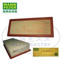 MANN-FILTER(曼牌滤清器)空滤CU34117