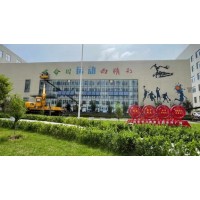 河南栾川墙体绘画,立体画墙绘,配电箱彩绘