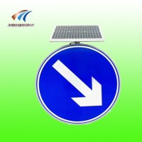 内发光指示标志 太阳能靠右行驶标志 led交通标志牌厂家