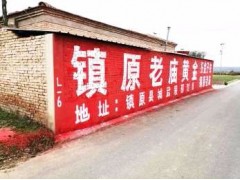 吕梁岚县电器墙体喷绘广告,乡镇墙体广告,刷墙上广告图1