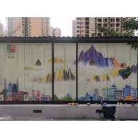 濮阳墙上画画 墙体喷彩绘 振兴乡村绘画