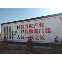 大同振兴乡村墙绘 农耕文化墙彩绘 墙体彩绘