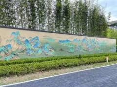 连云港墙体绘画,宣传家风彩绘,车位彩绘图2
