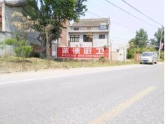 忻州农村户外广告 墙面广告 广告喷绘图1