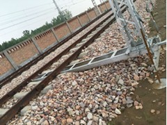 铁路事故临时作业支撑 铝合金抢修支柱 8米抢修铝塔图1