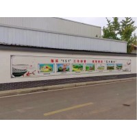 广东刷墙广告特点 云浮市罗定市防水手绘墙体广告