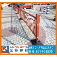 上海花式道路隔离护栏 上海景区镀锌钢喷塑护栏 龙桥