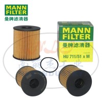 HU711/51xM油滤MANN-FILTER曼牌滤清器