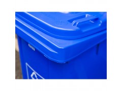 宁夏C240城市环卫垃圾桶 分类桶可定制 挂车收纳桶图3