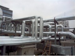 北京泵房循环水管道保温施工队橡塑铝皮保温工程