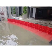 新型塑料红色组合式防汛挡水板  L型组合式挡水门