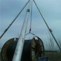 电动铝合金立杆机 15米三脚抱杆
